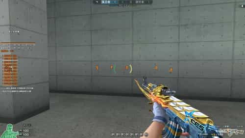 CF迈巴赫透视自瞄效果图